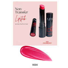 APK Non-Transfer Lipstick | Richly Pigmented | Upto 24 Hrs Stay
