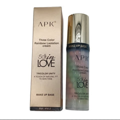 APK 3-Color Rainbow Isolation Cream - Tricolor Makeup Base