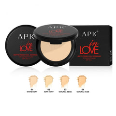 APK Matte Finish Full Coverage Oil Control Powder SPF25++