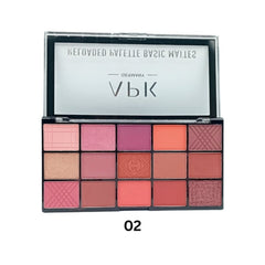 APK Reloaded Palette 15-Color Basic Mattes Eyeshadow