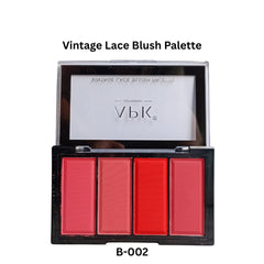 APK Vintage Lace Blush Palette – Multicolor Powder Blush Set