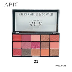 APK Reloaded Palette: 15-Color Basic Mattes Eyeshadow (3 Versatile Palettes)