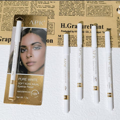 APK Pure White Waterproof Soft Kohl Kajal Eyeliner Pencil