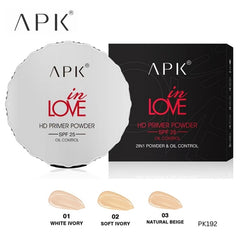 APK 2in1 HD Primer Powder SPF25 – Oil Control, Sun Protection