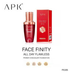 APK Face Finity All Day Flawless Primer Concealer Foundation | All Day Flawless Finish