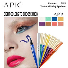 APK Glitter Eyeliner – Waterproof, Long-Lasting
