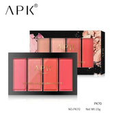 APK Vintage Lace Blush Palette – Multicolor Powder Blush Set