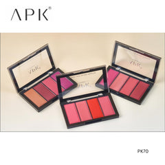 APK Vintage Lace Blush Palette – Multicolor Powder Blush Set