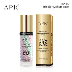 APK 3-Color Rainbow Isolation Cream - Tricolor Makeup Base