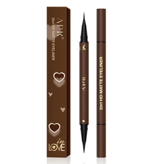 APK 2in1 HD Matte Eyeliner Black Waterproof