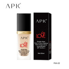 APK Double Wear Foundation SPF 10/PA++ | Moisturizing Long-lasting Coverage