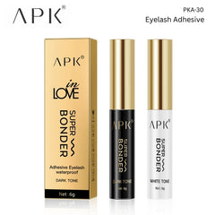 APK Super Bonder Waterproof Eyelash Adhesive – Dark and White Tone