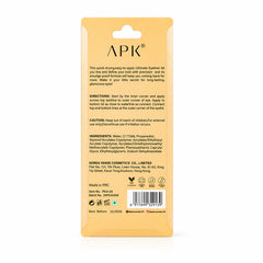 Intense Black Waterproof Eyeliner - Long Lasting Line Tattoo by APK Cosmetic