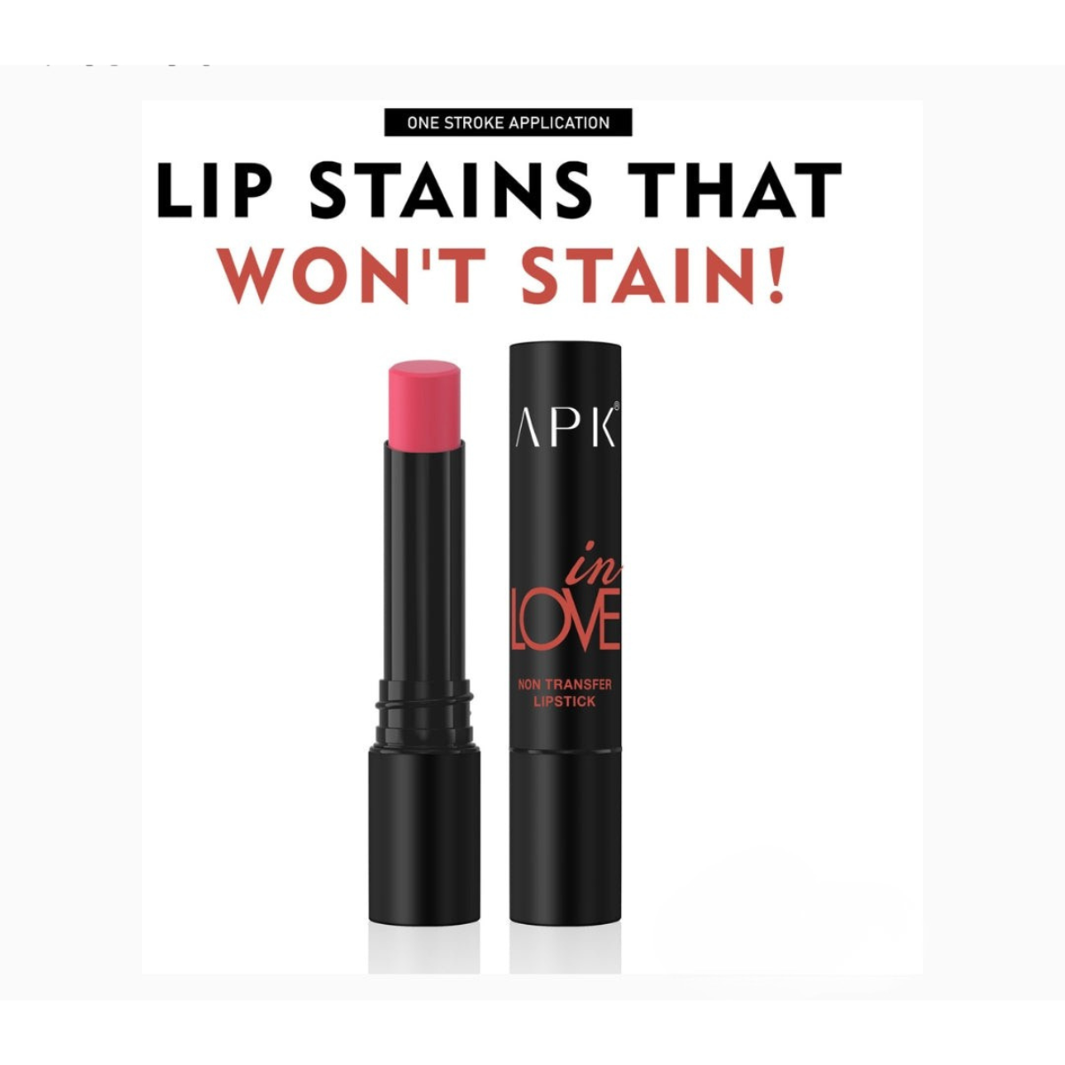 APK Non-Transfer Lipstick | Richly Pigmented | Upto 24 Hrs Stay