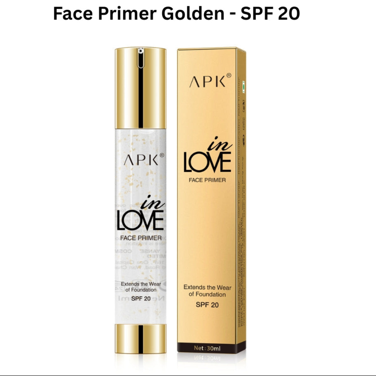 APK 24-Carat Gold infused Face Primer with SPF 20