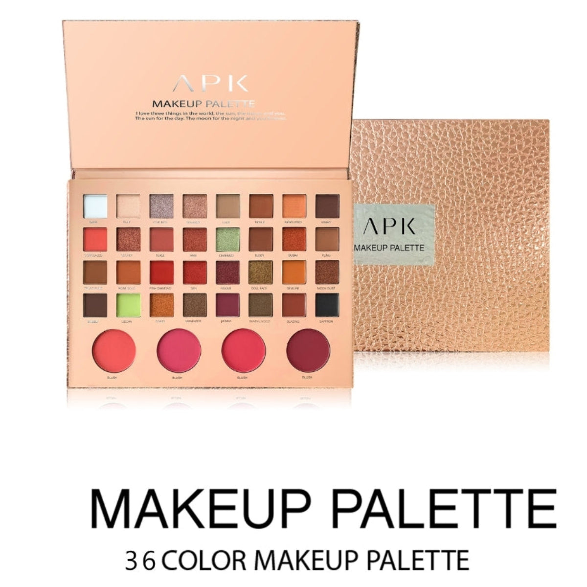 APK 36 Colors Makeup Palette