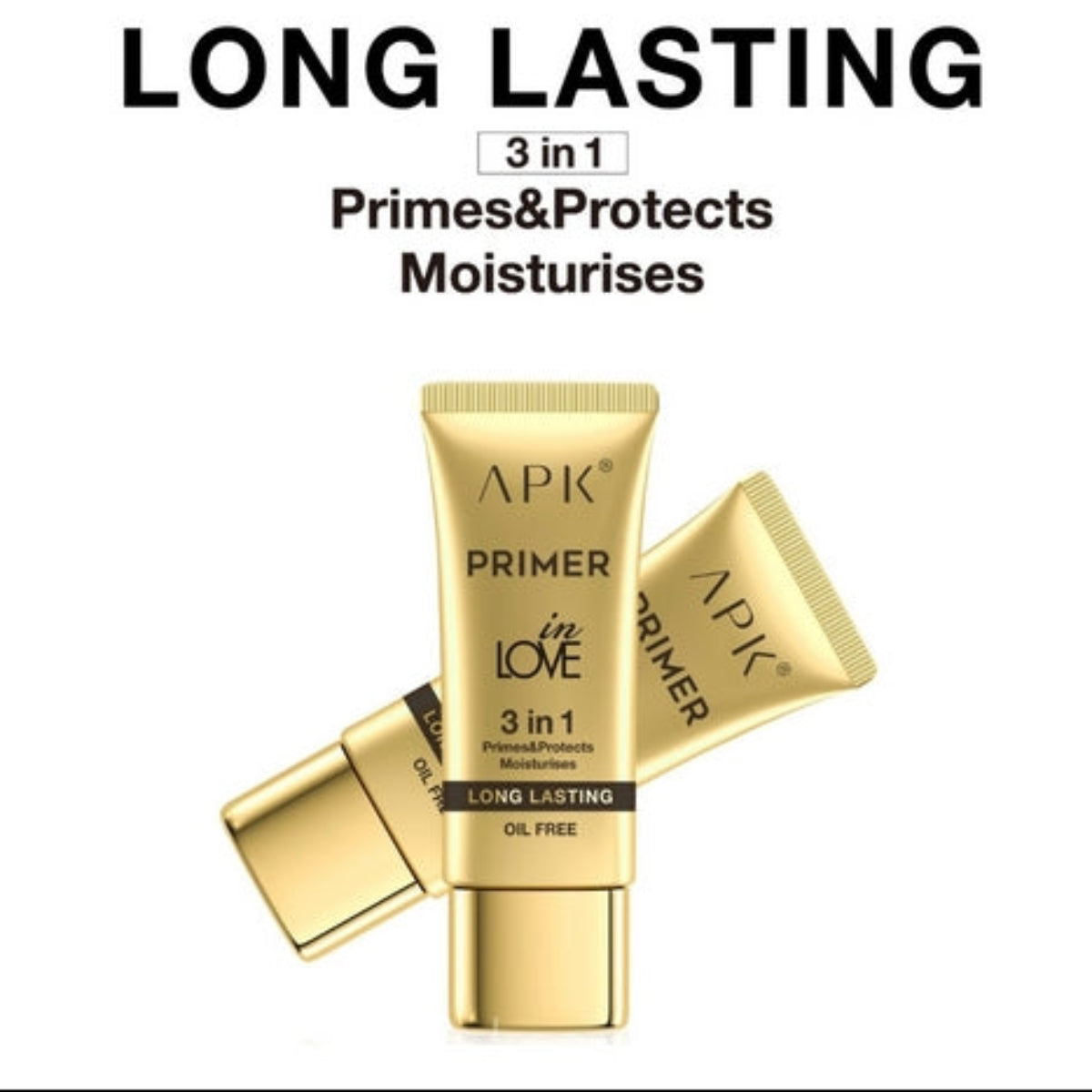 APK 3in1 Primer, Protects, Moisturises | Long Lasting | Oil Free