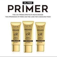 APK 3in1 Primer, Protects, Moisturises | Long Lasting | Oil Free