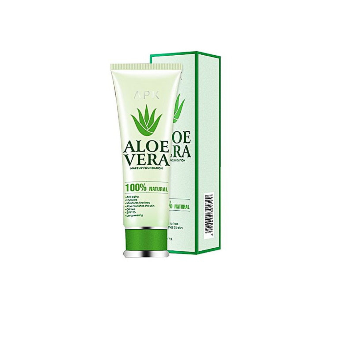 APK Aloe Vera Foundation Pakistan – Natural, SPF 25, Oil Free