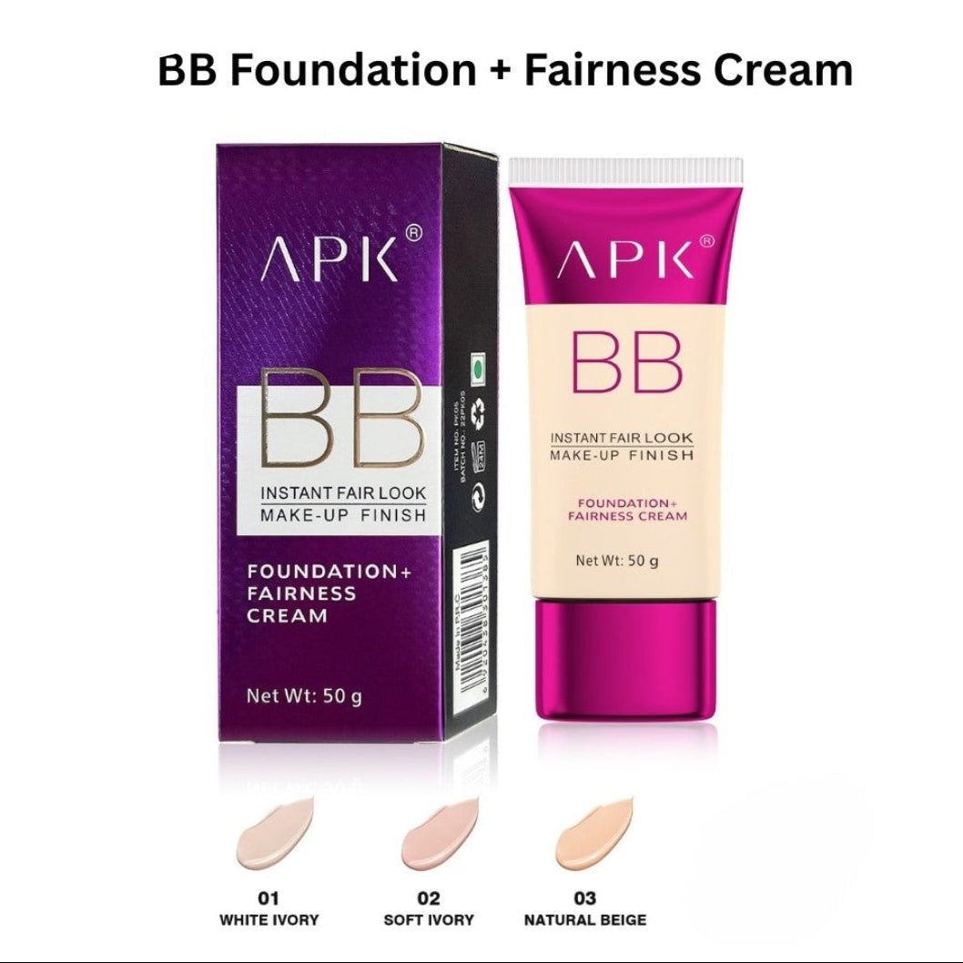 APK BB Foundation + Fairness Cream - Instant Fair Look Makeup Base