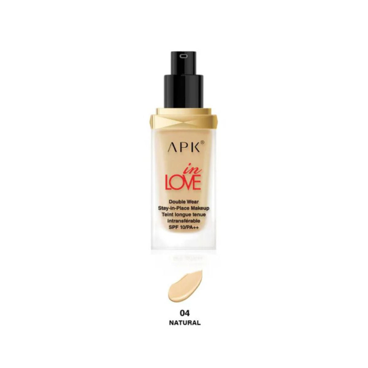 APK Double Wear Foundation SPF 10/PA++ | Moisturizing Long-lasting Coverage