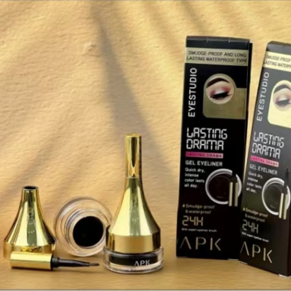APK EyeStudio Gel Eyeliner - Waterproof 24-Hour Lasting Drama Eyeliner