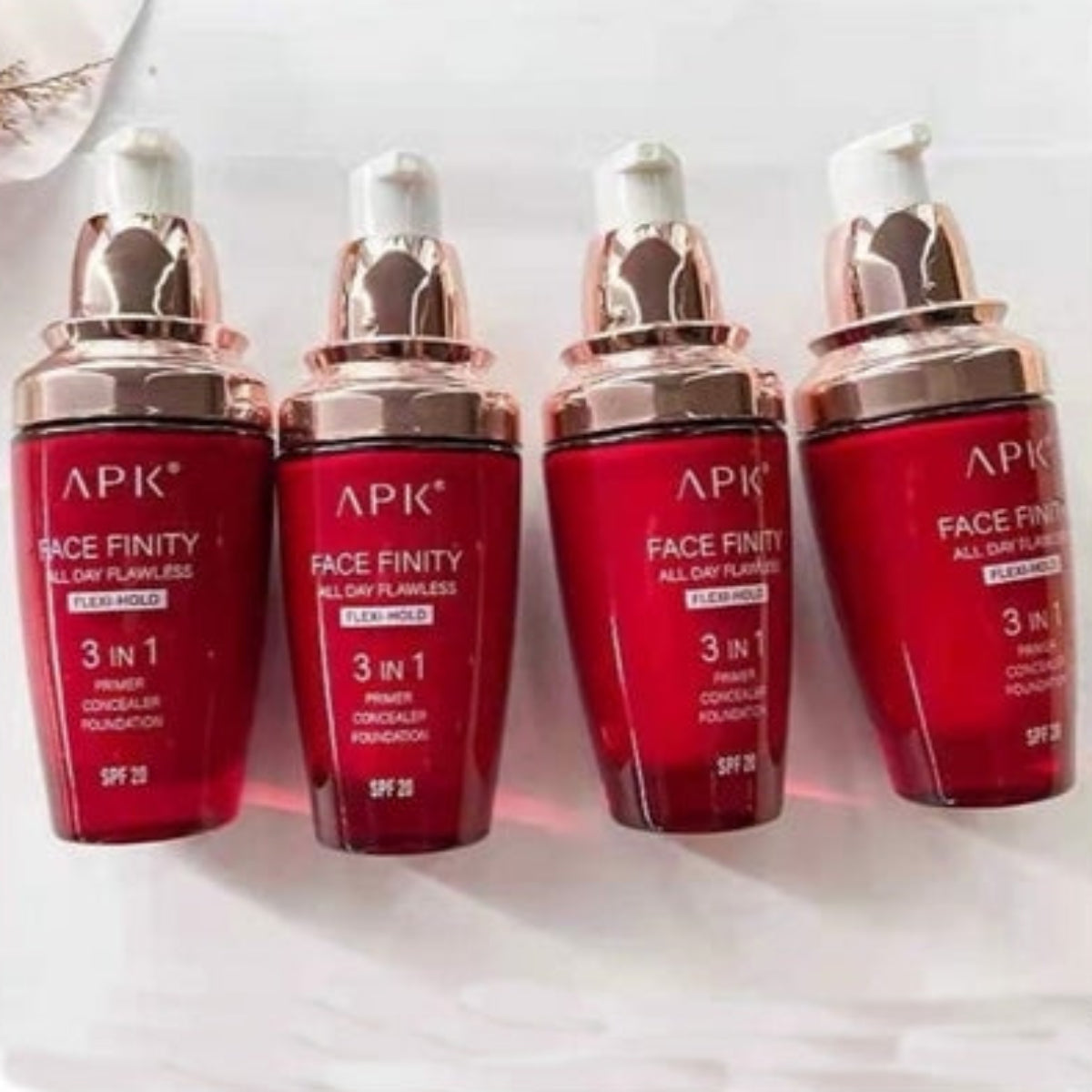 APK Face Finity All Day Flawless Primer Concealer Foundation | All Day Flawless Finish