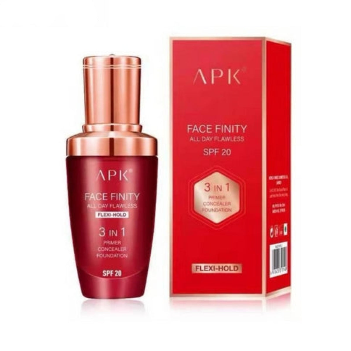 APK Face Finity All Day Flawless Primer Concealer Foundation | All Day Flawless Finish