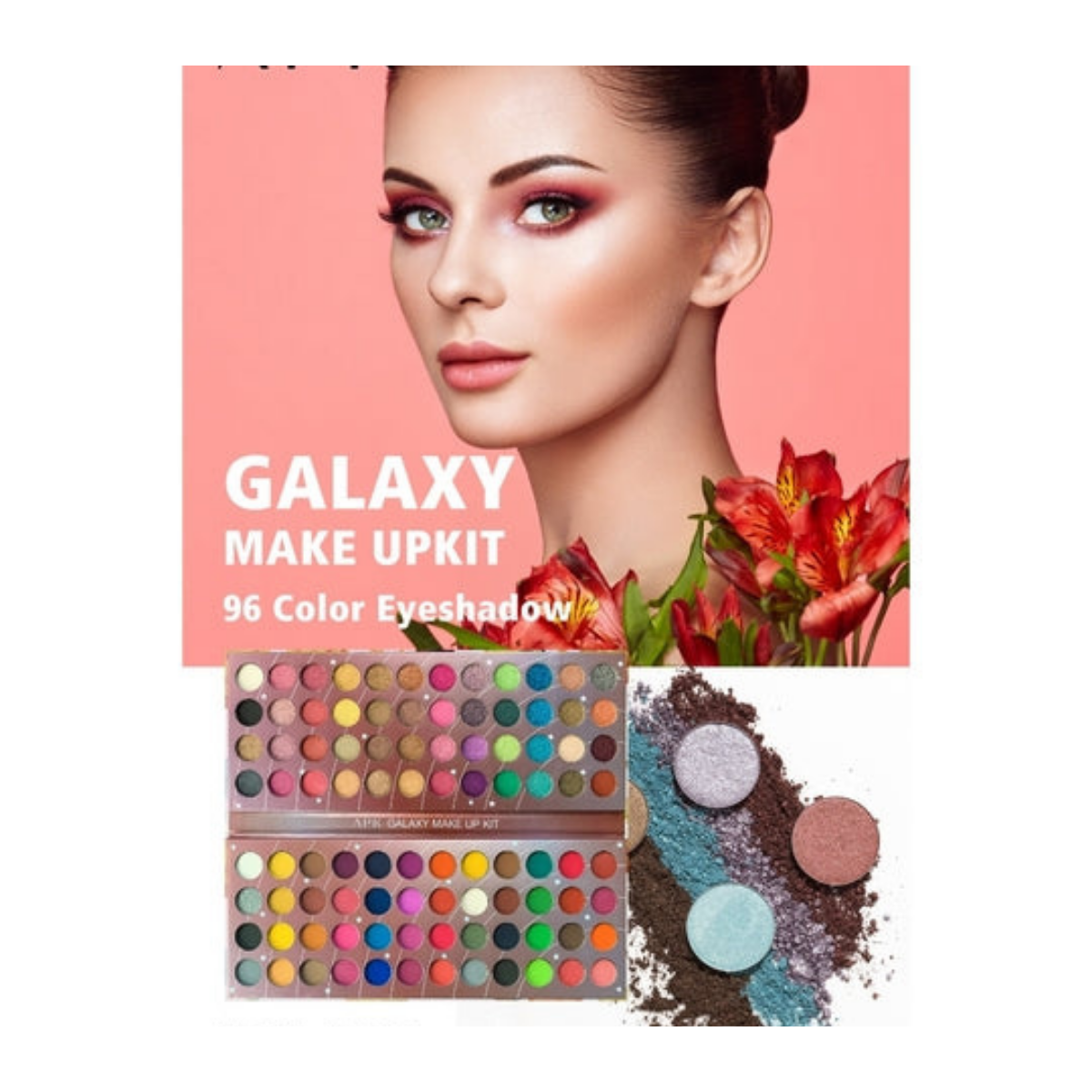 APK Galaxy Makeup Palette 96 Colors Eyeshadow