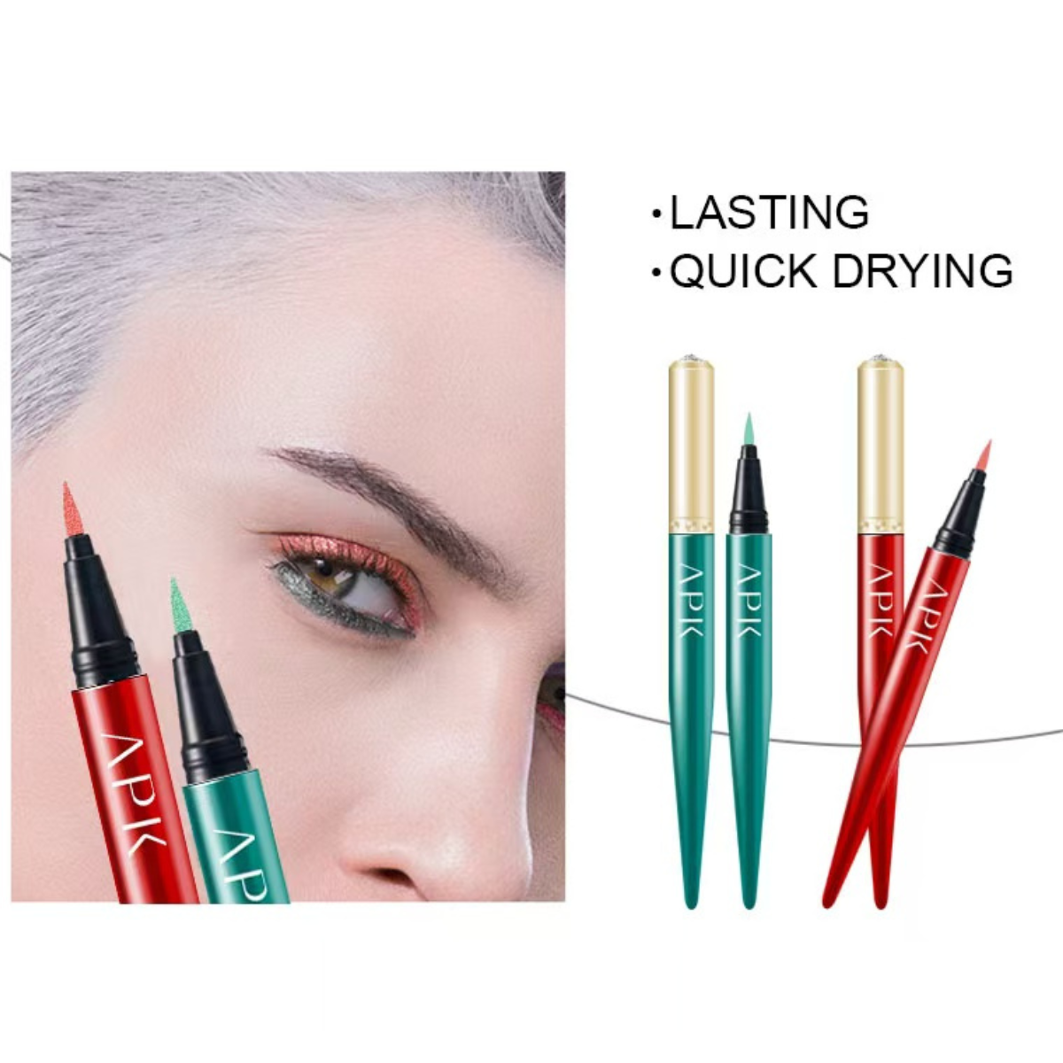 APK Glitter Eyeliner – Waterproof, Long-Lasting