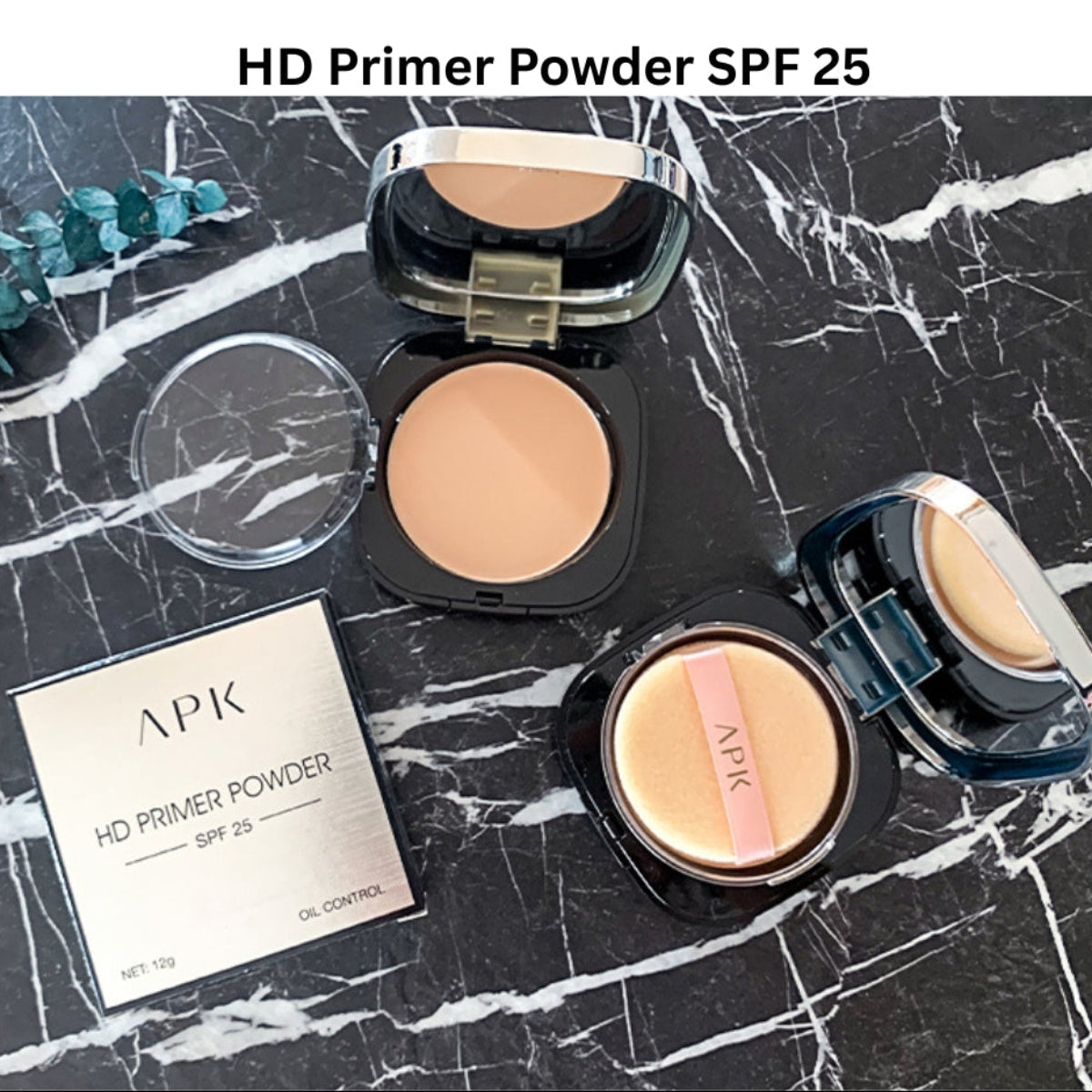 APK HD Primer Powder with SPF 25 – Oil Control Makeup Base