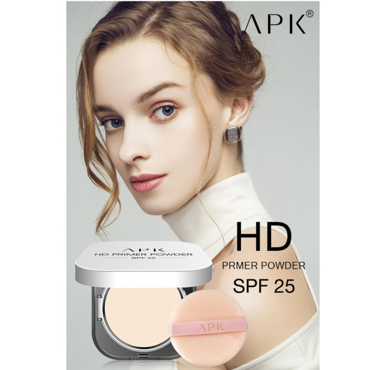 APK HD Primer Powder with SPF 25 – Oil Control Makeup Base