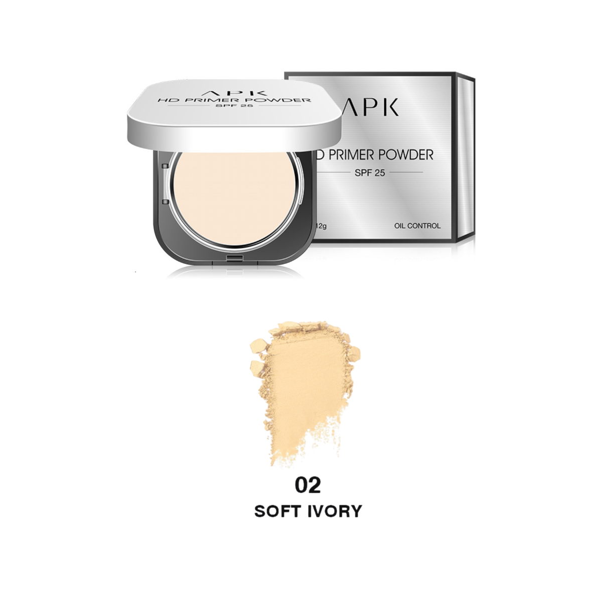 APK HD Primer Powder with SPF 25 – Oil Control Makeup Base