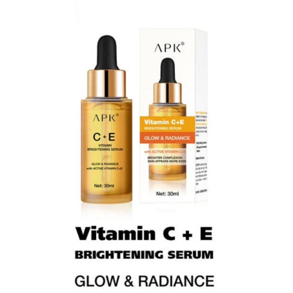 APK Vitamin C+E Brightening Serum | Glow and Radiance