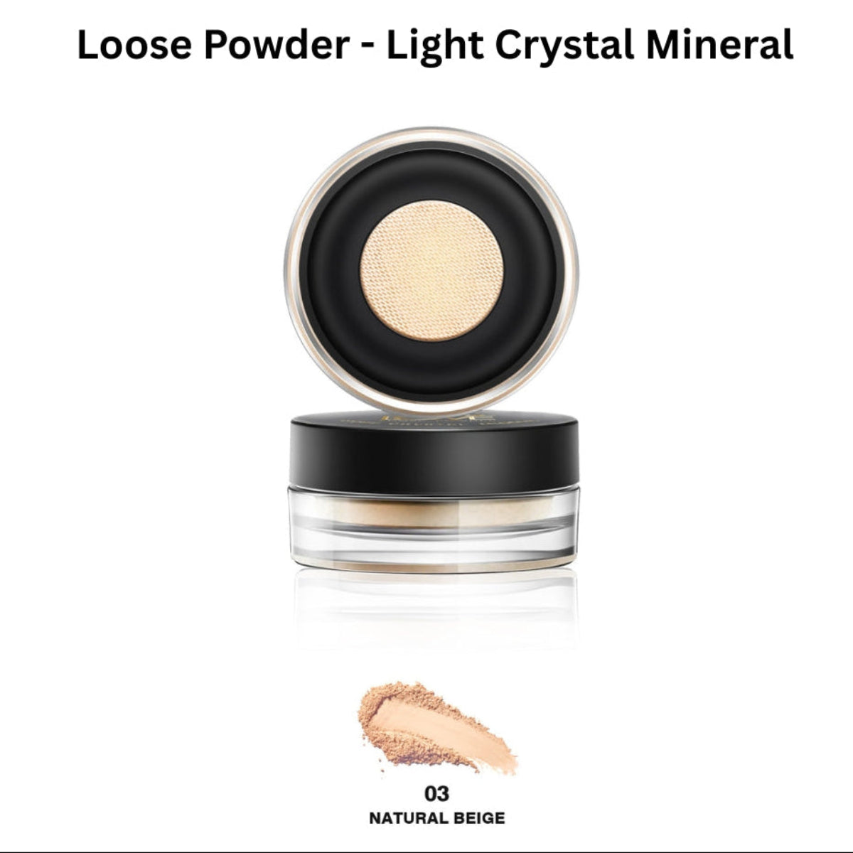 APK Light Crystal Mineral Loose Powder - Oil Control Makeup Powder
