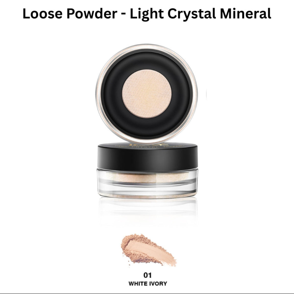 APK Light Crystal Mineral Loose Powder - Oil Control Makeup Powder