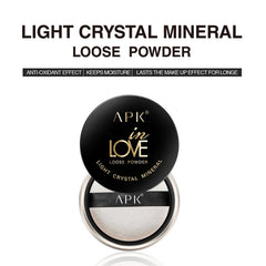APK Light Crystal Mineral Loose Powder - Oil Control Makeup Powder
