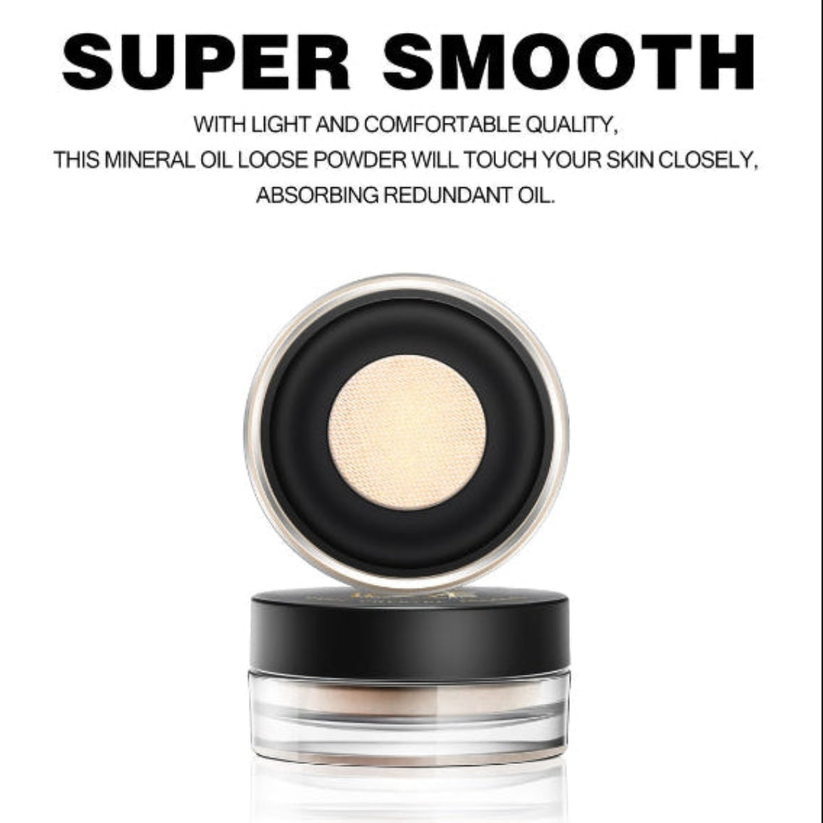 APK Light Crystal Mineral Loose Powder - Oil Control Makeup Powder