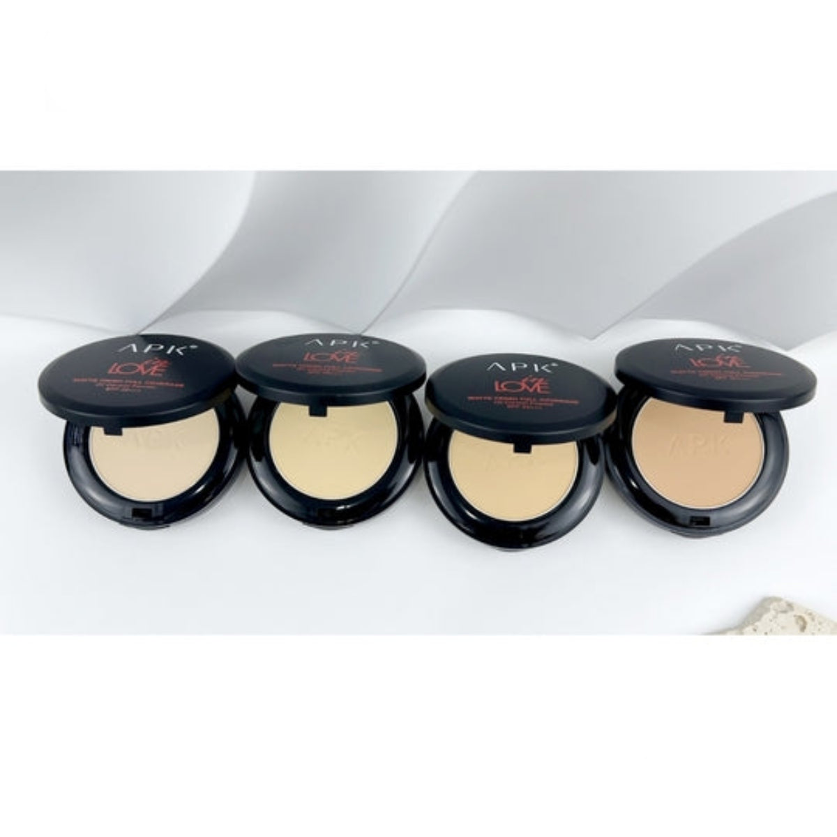 APK Matte Finish Full Coverage Oil Control Powder SPF25++