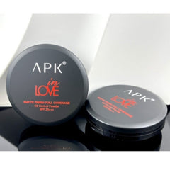 APK Matte Finish Full Coverage Oil Control Powder SPF25++