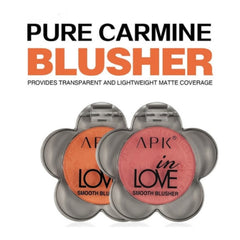 APK Natural Matte Pressed Powder Blusher | Transparent and Lightweight