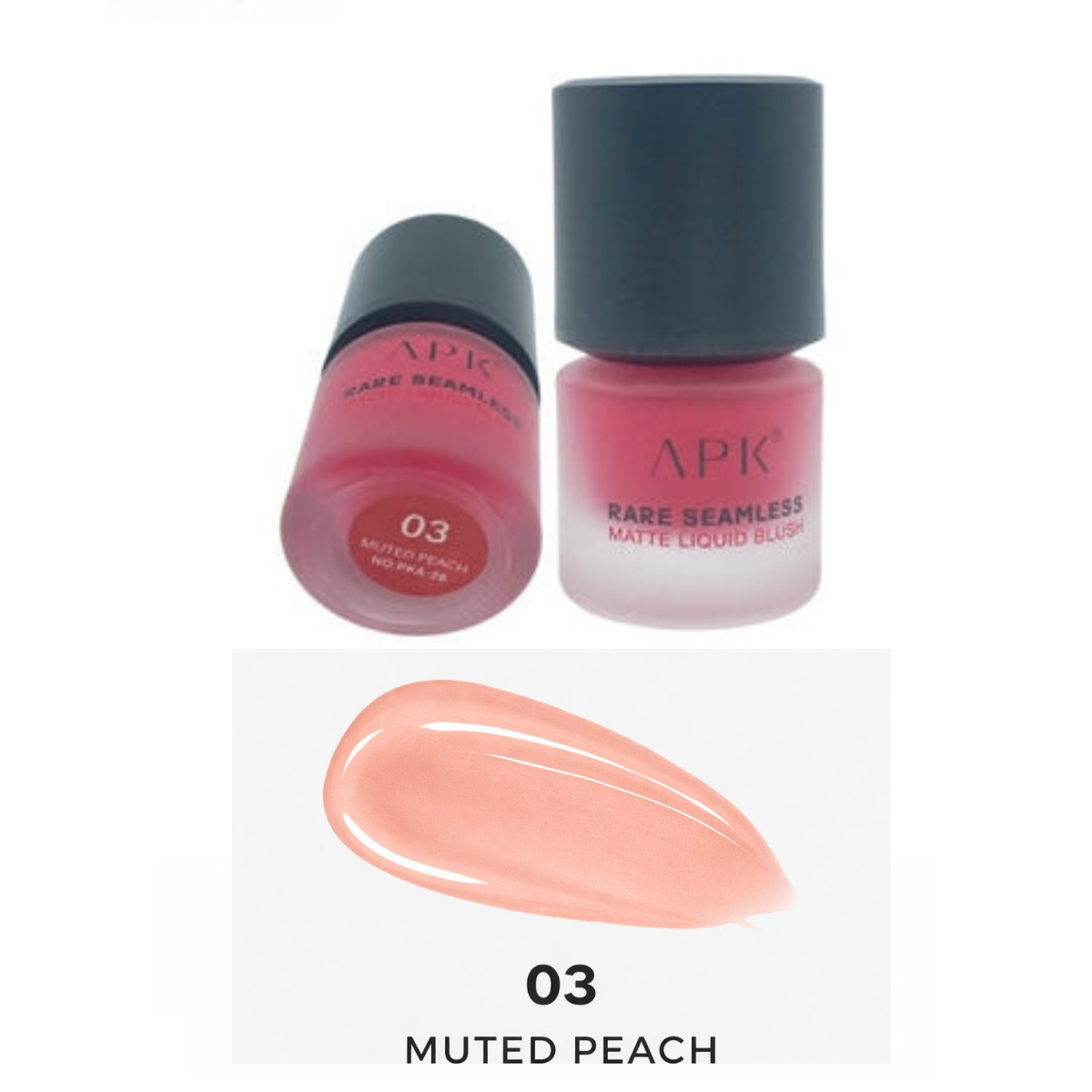 APK Rare Seamless Matte Liquid Blush | Fluid Formula | Long Lasting