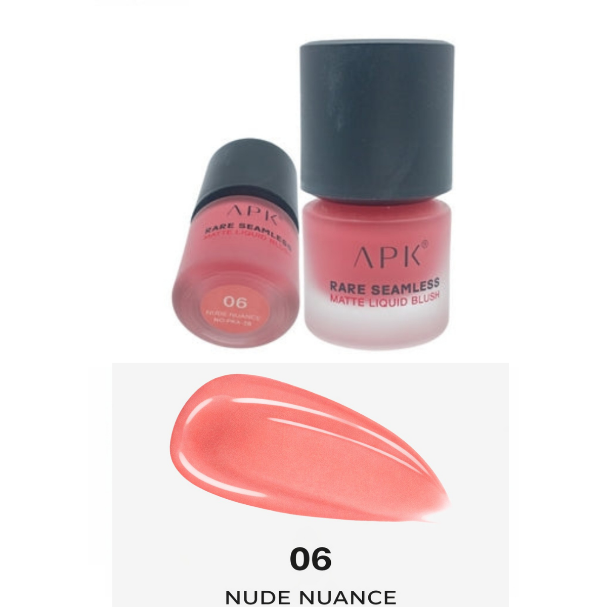 APK Rare Seamless Matte Liquid Blush | Fluid Formula | Long Lasting