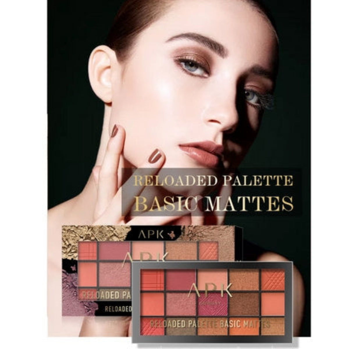 APK Reloaded Palette 15-Color Basic Mattes Eyeshadow