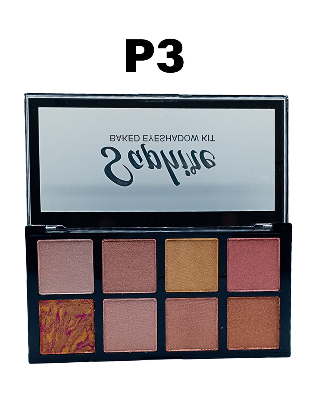 APK Sapphire 8 Color Baked Eyeshadow Palette – Portable and Vibrant