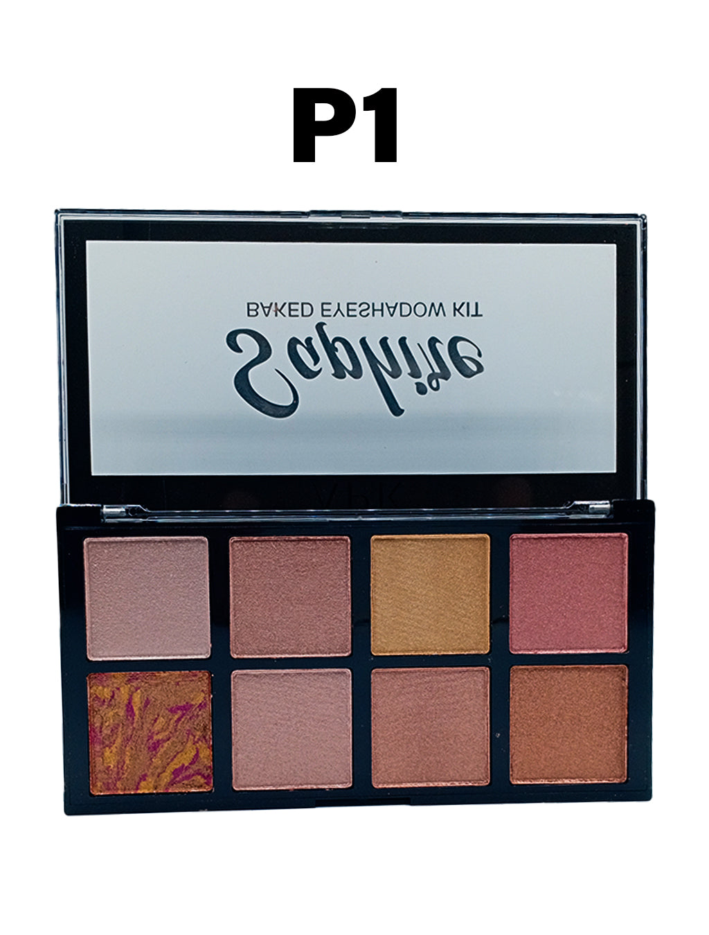 APK Sapphire 8 Color Baked Eyeshadow Palette – Portable and Vibrant