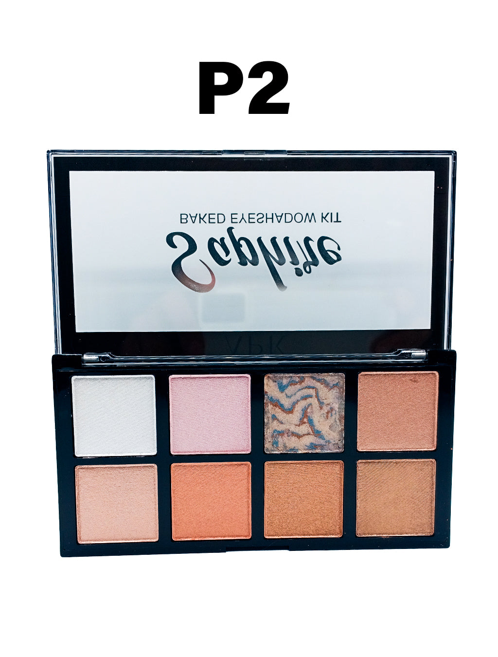 APK Sapphire 8 Color Baked Eyeshadow Palette – Portable and Vibrant