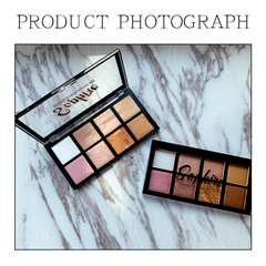 APK Sapphire 8 Color Baked Eyeshadow Palette – Portable and Vibrant