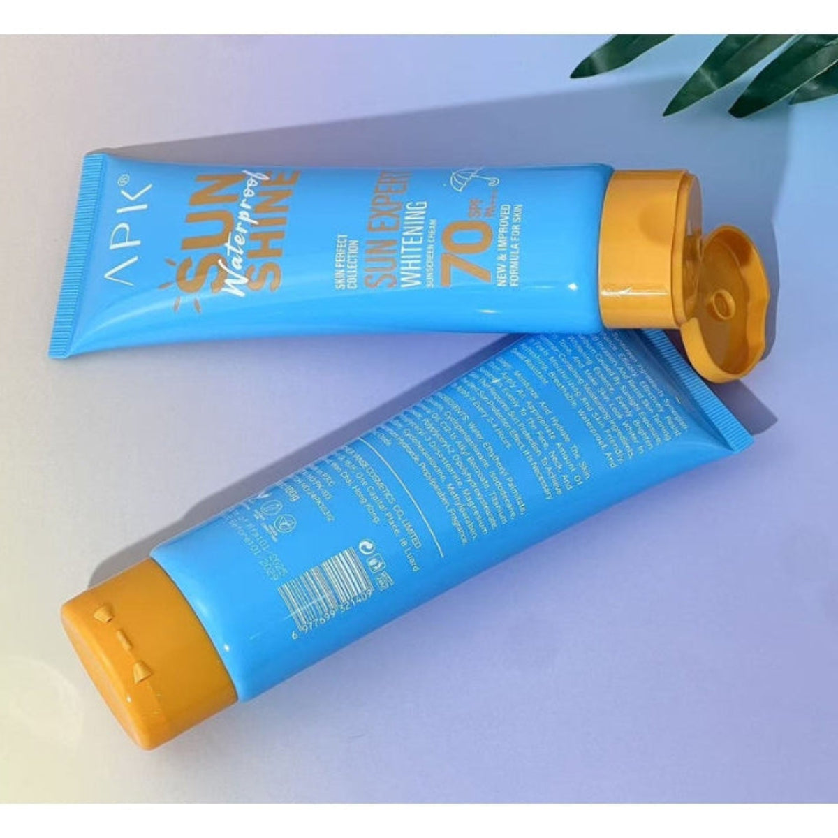 APK Sun Screen SPF 70 with New Formula - Waterproof Protection