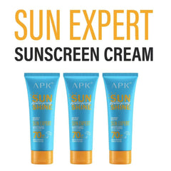 APK Sun Screen SPF 70 with New Formula - Waterproof Protection